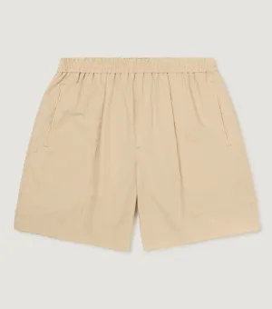 Cotton Fatigue Shorts Sand