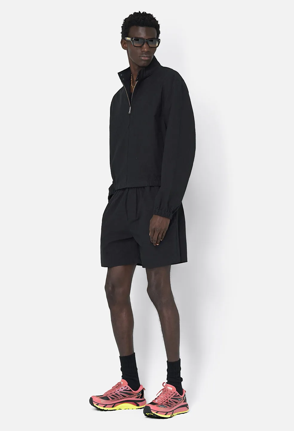 Cotton Kennedy Shorts / Black