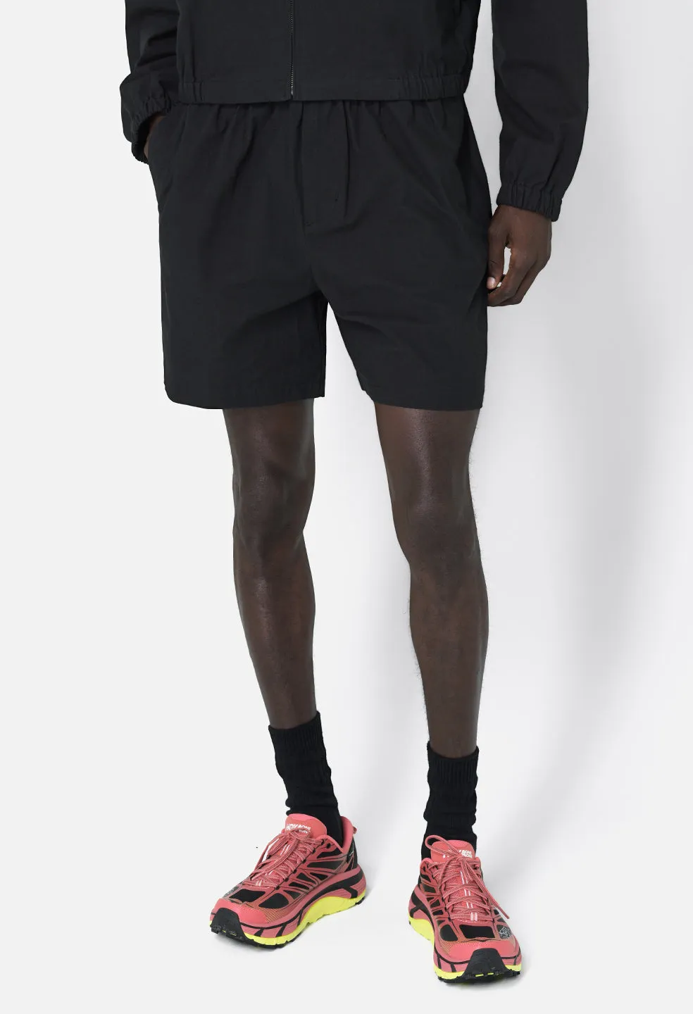 Cotton Kennedy Shorts / Black
