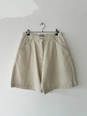 Cotton shorts | Soft ecru