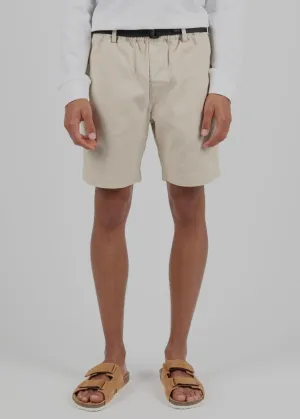 Cotton Twill Jogger Shorts
