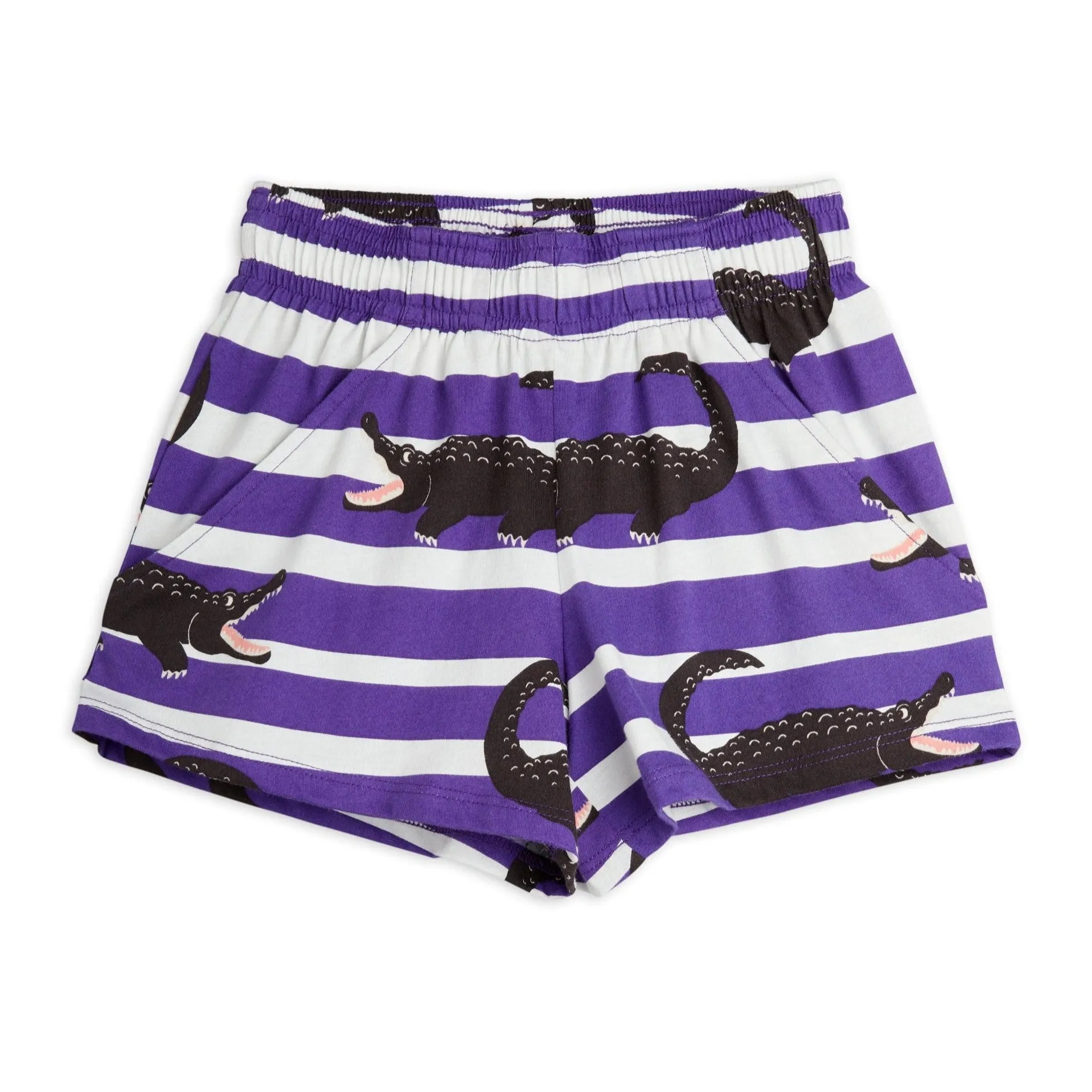CROCODILE STRIPE SHORTS