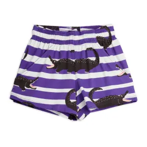 CROCODILE STRIPE SHORTS