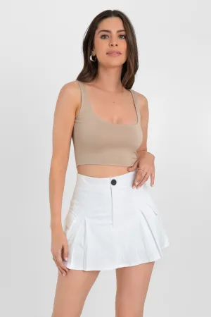 Crop top tirantes