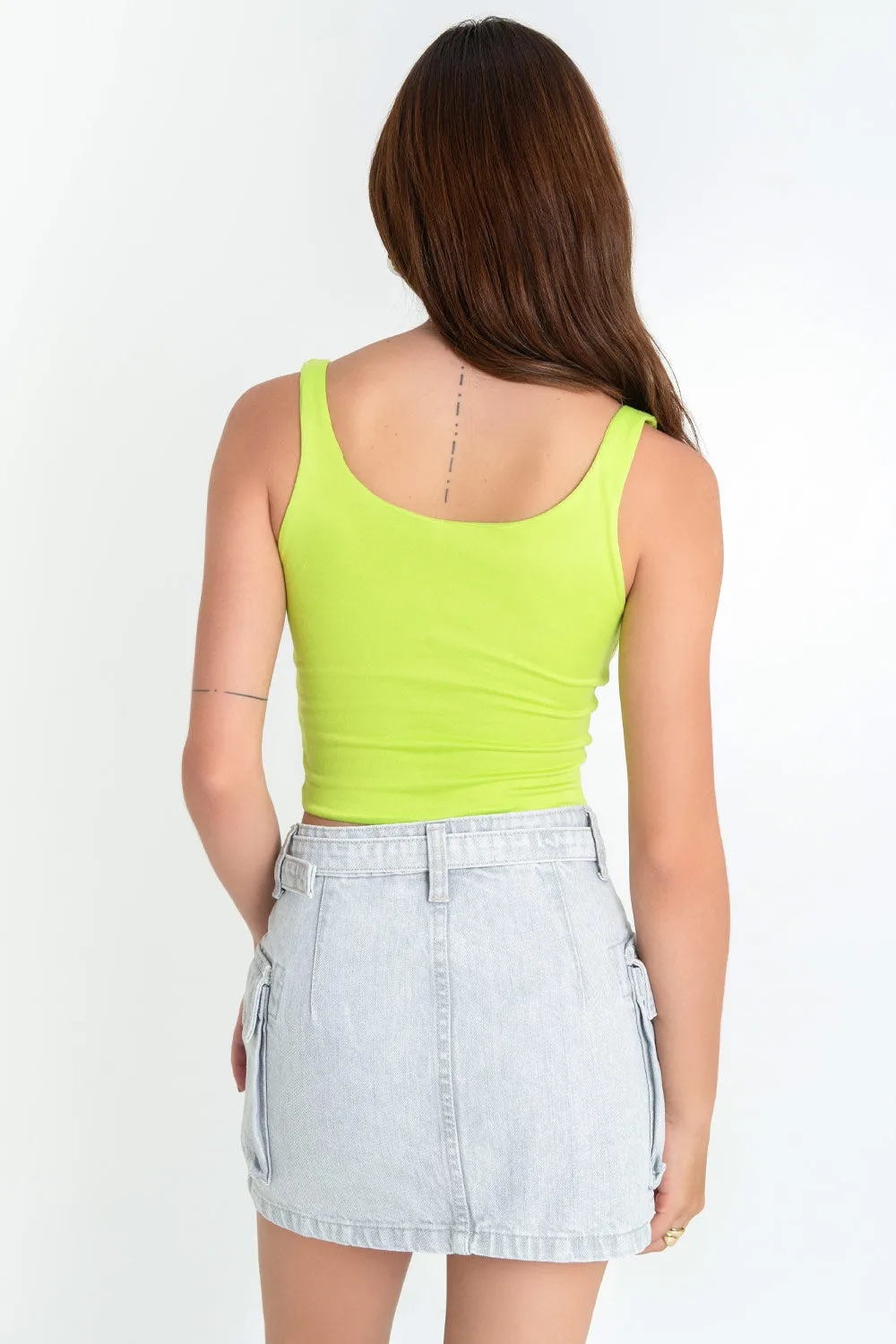 Crop top tirantes