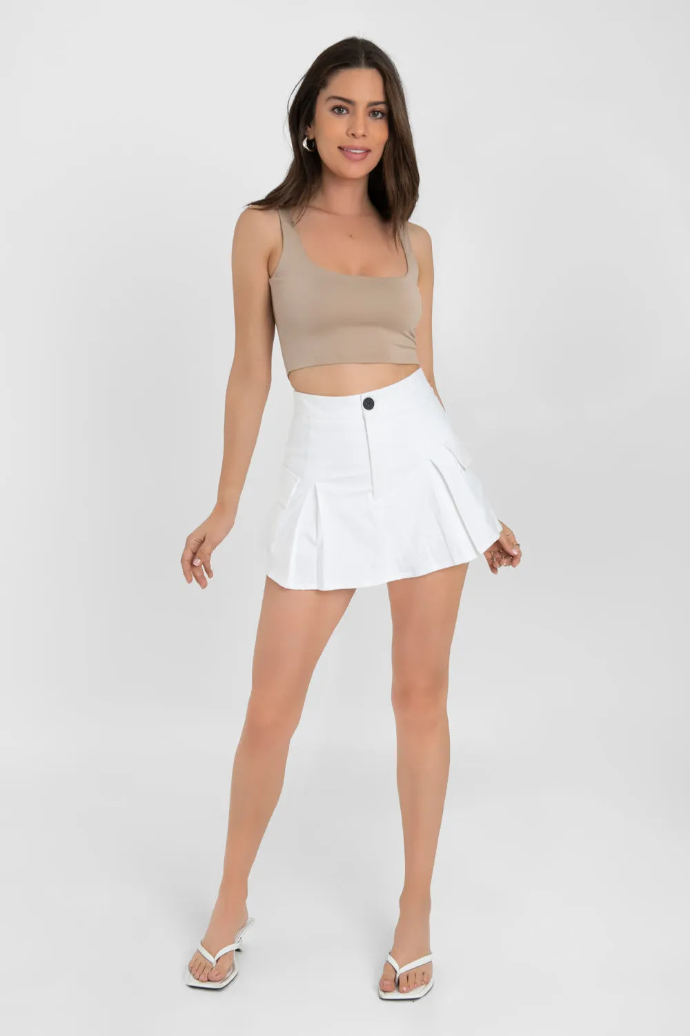 Crop top tirantes
