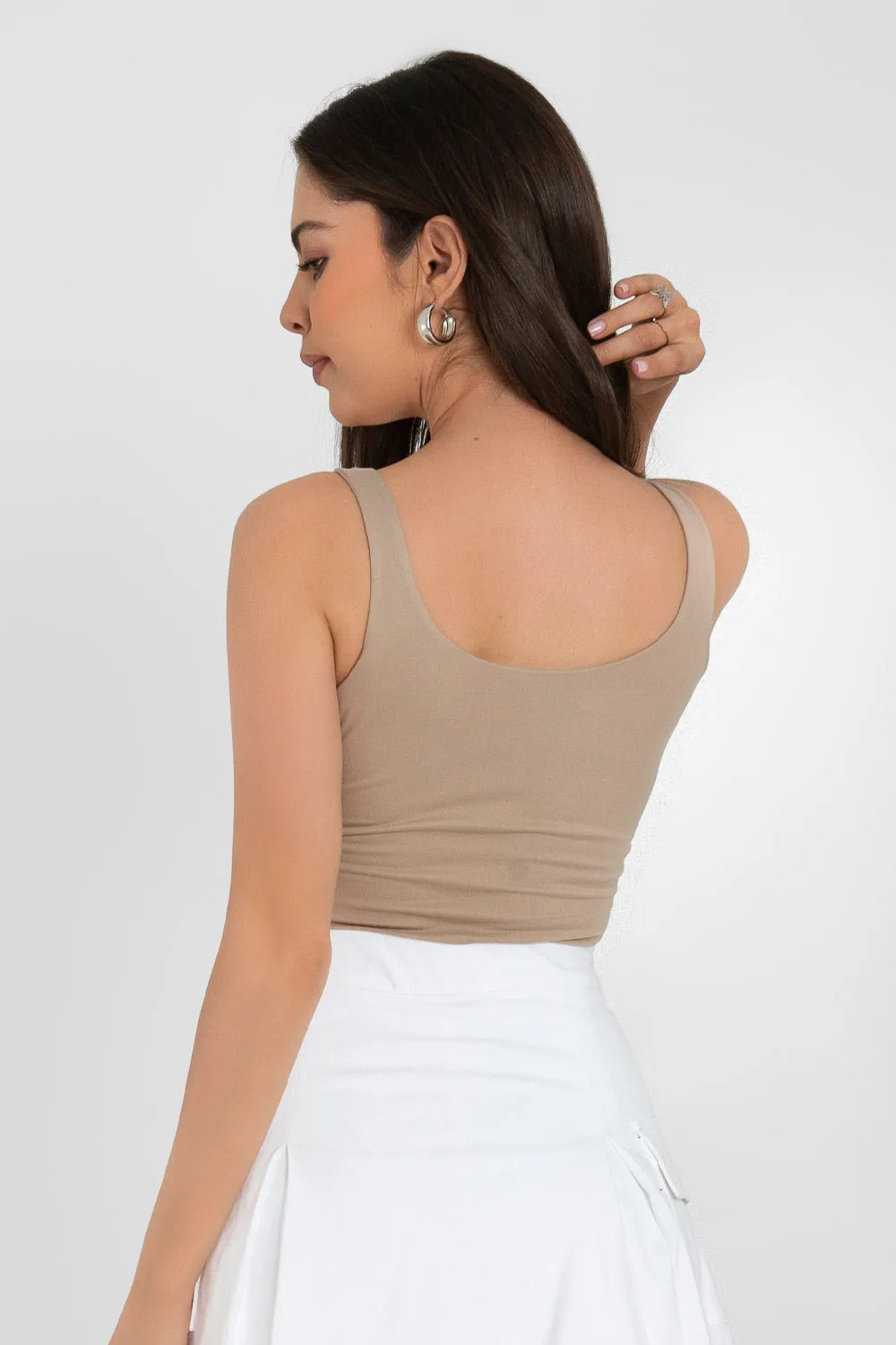 Crop top tirantes