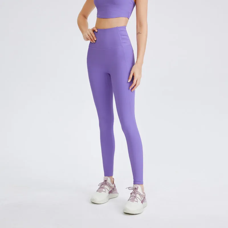 Cropped Stretch Sports Leggings - Perfect Fit