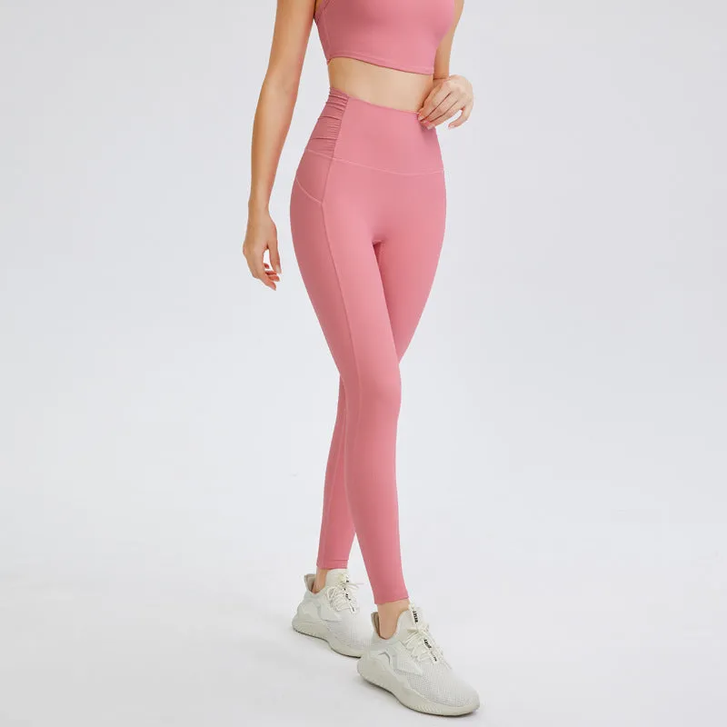 Cropped Stretch Sports Leggings - Perfect Fit