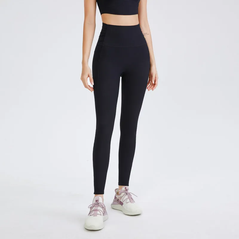 Cropped Stretch Sports Leggings - Perfect Fit