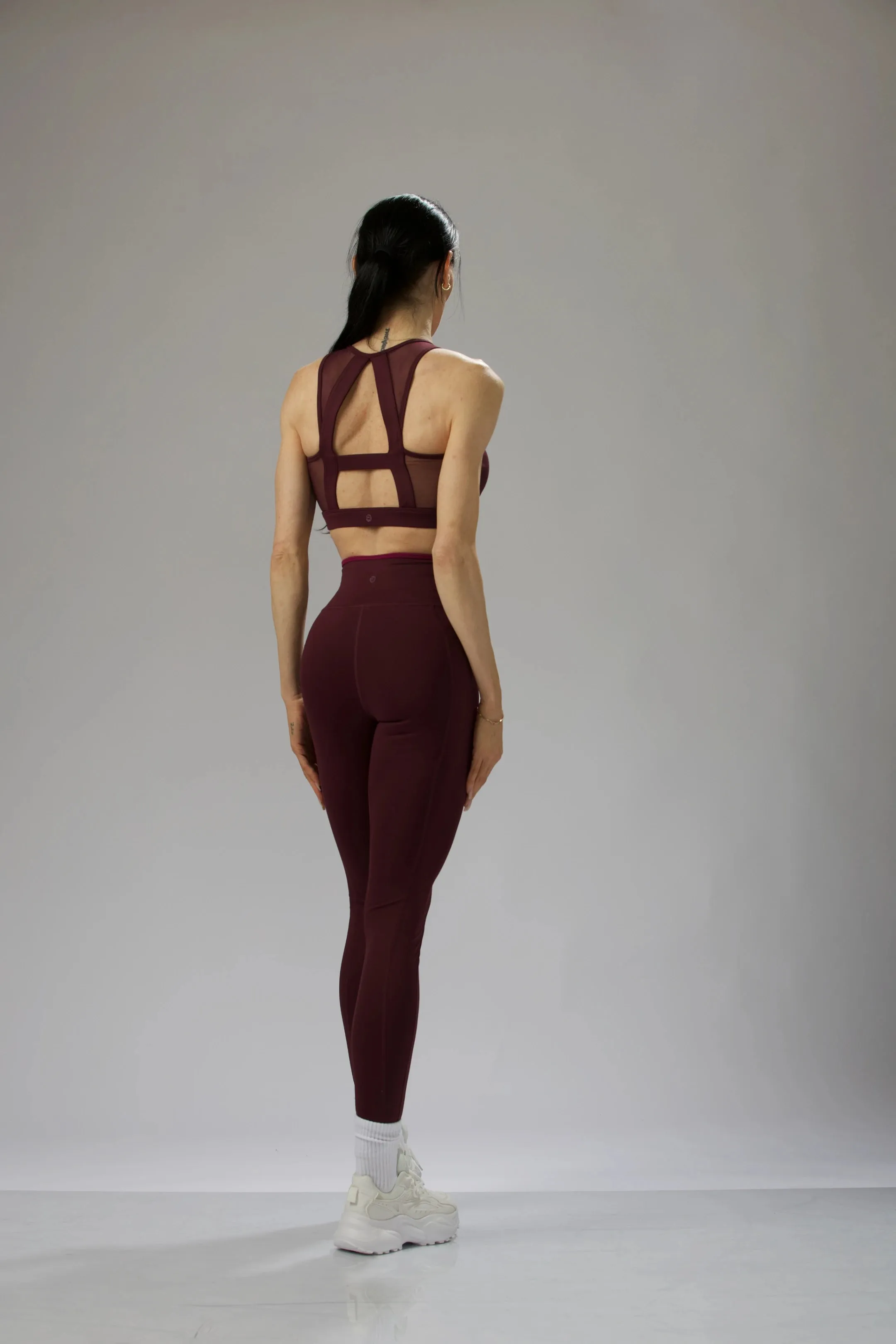 Cross-Over High-Waisted Sculpting Performance Leggings