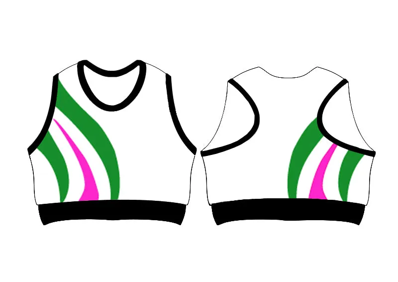 CUSTOM TEMPLATE DESIGNS - Crop Top 202