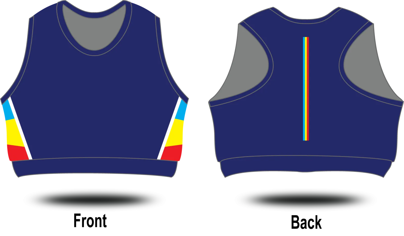 CUSTOM TEMPLATE DESIGNS - Crop Top 216