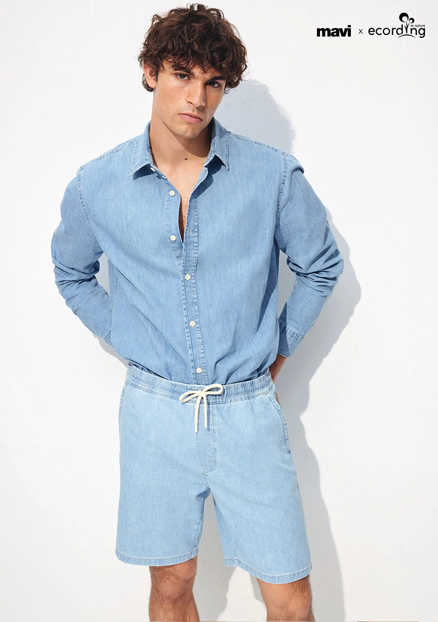 Dayton Bleach Denim Jean Shorts