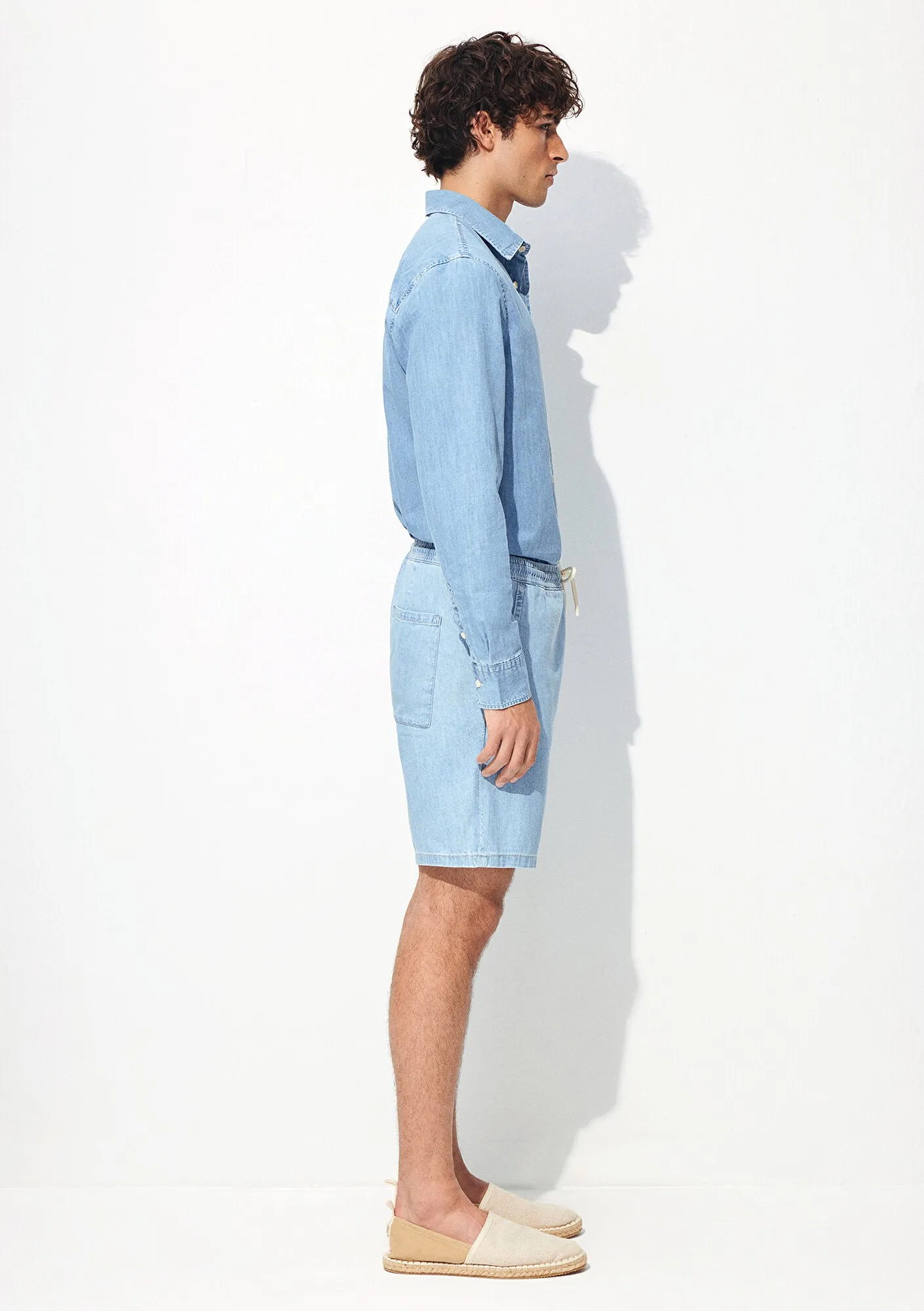 Dayton Bleach Denim Jean Shorts