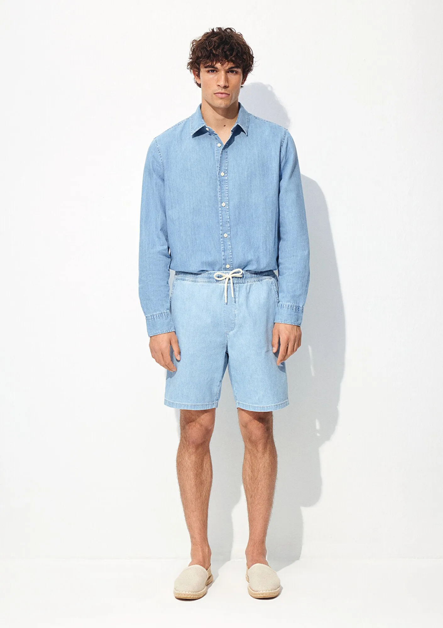 Dayton Bleach Denim Jean Shorts