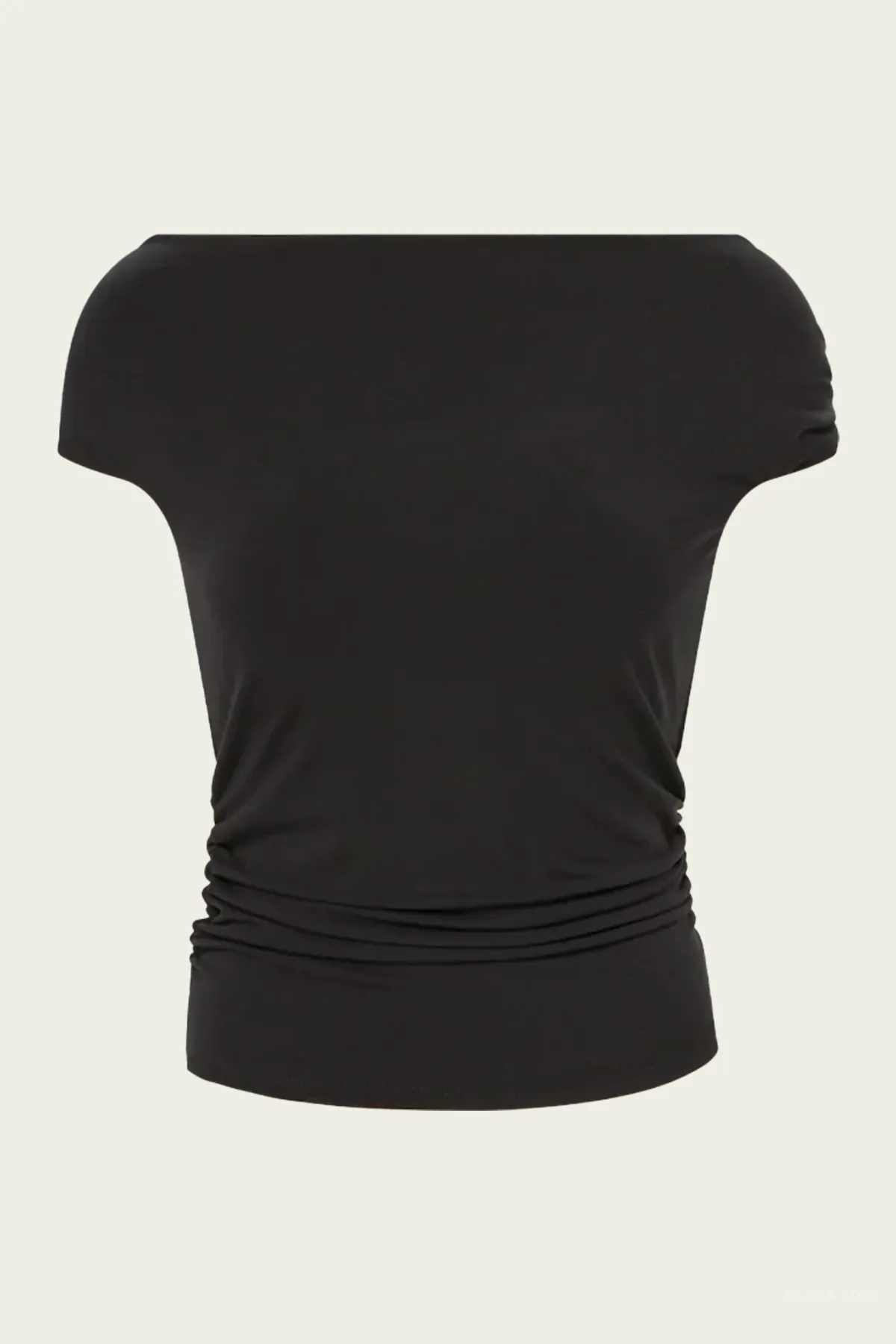 Delanna Off the Shoulder Top in Black