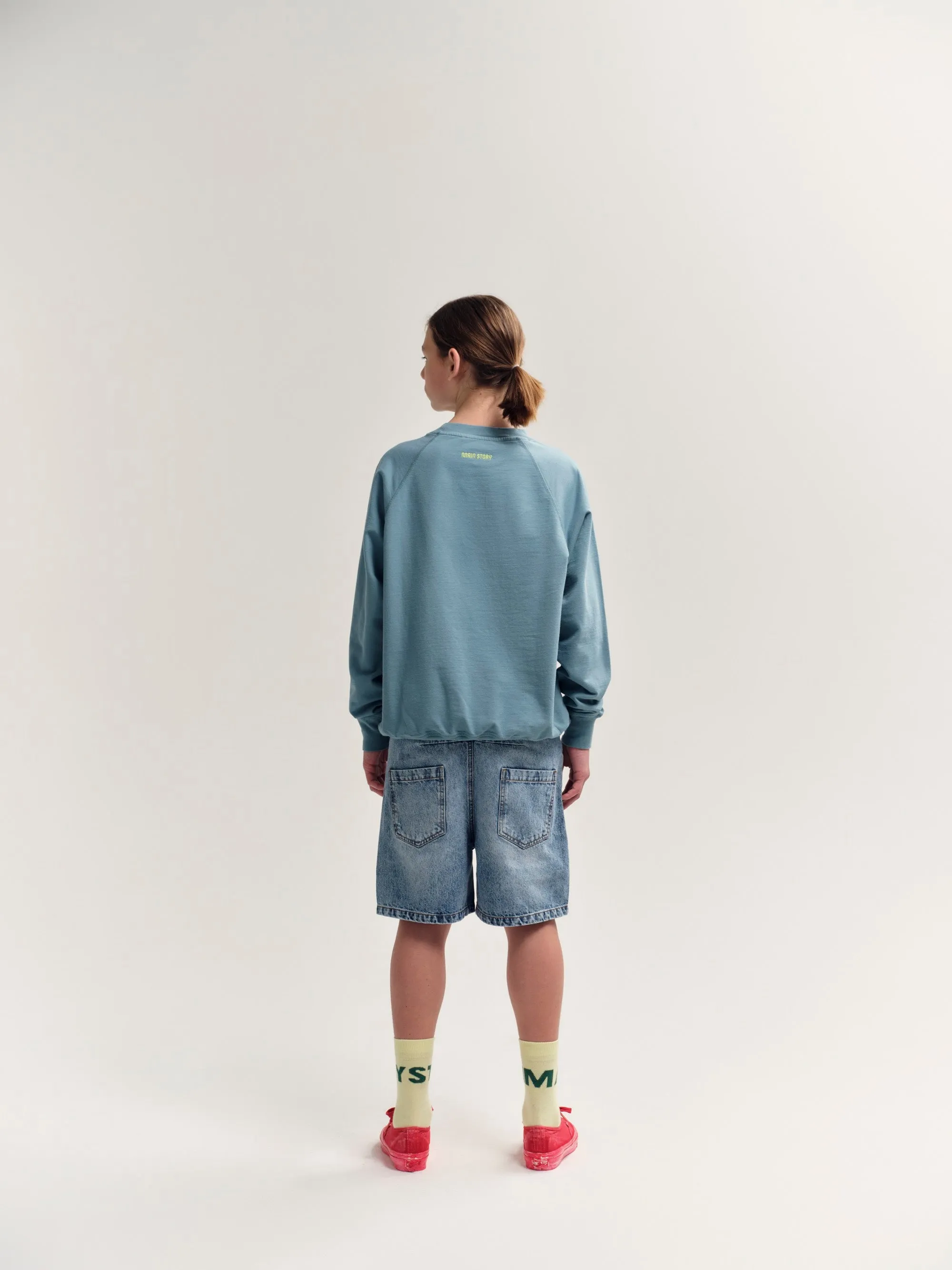 Denim Short - Faded Blue