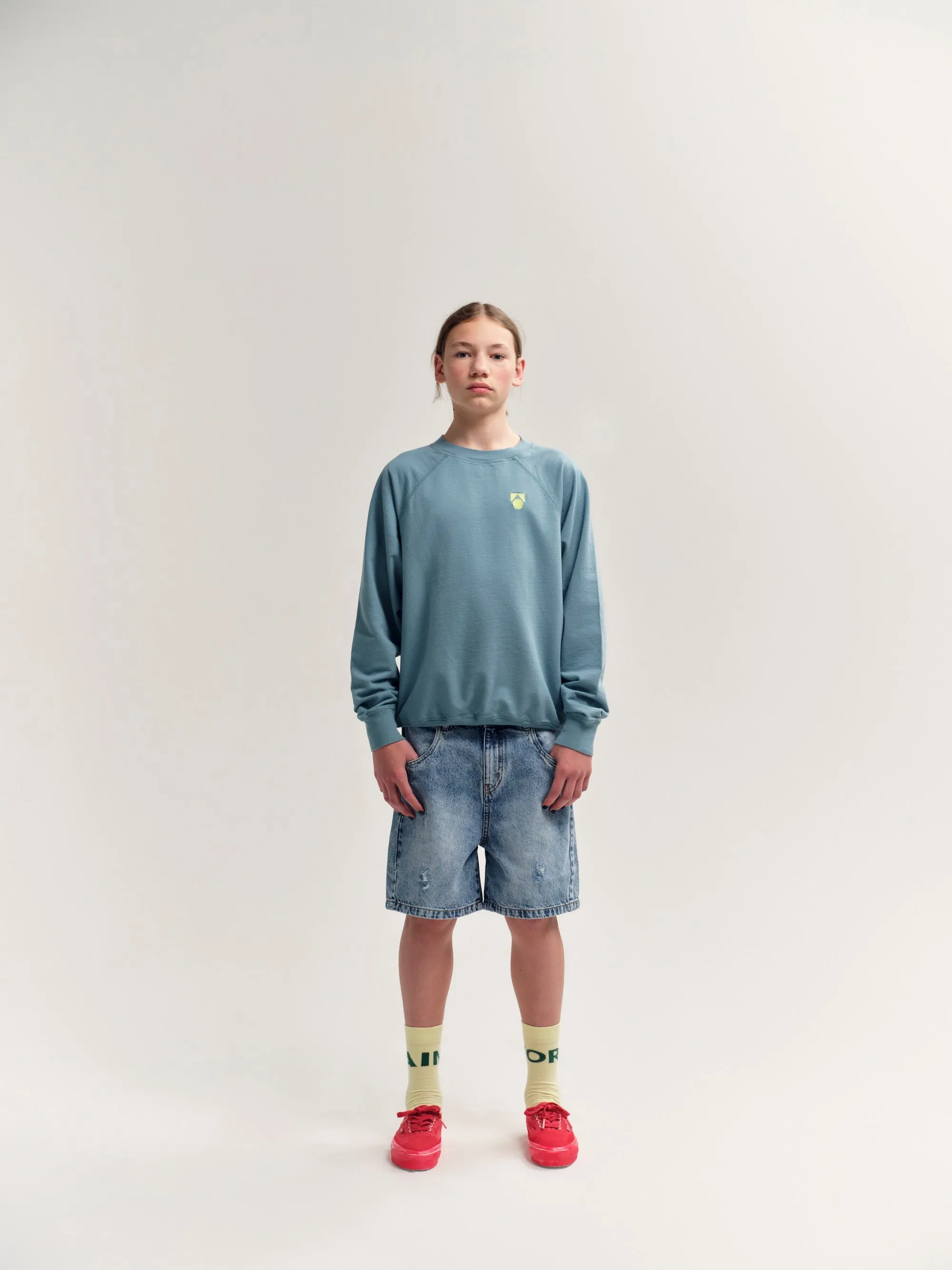 Denim Short - Faded Blue