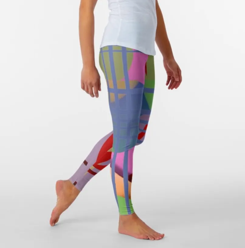 Designer Leggings - Darballoon Lines