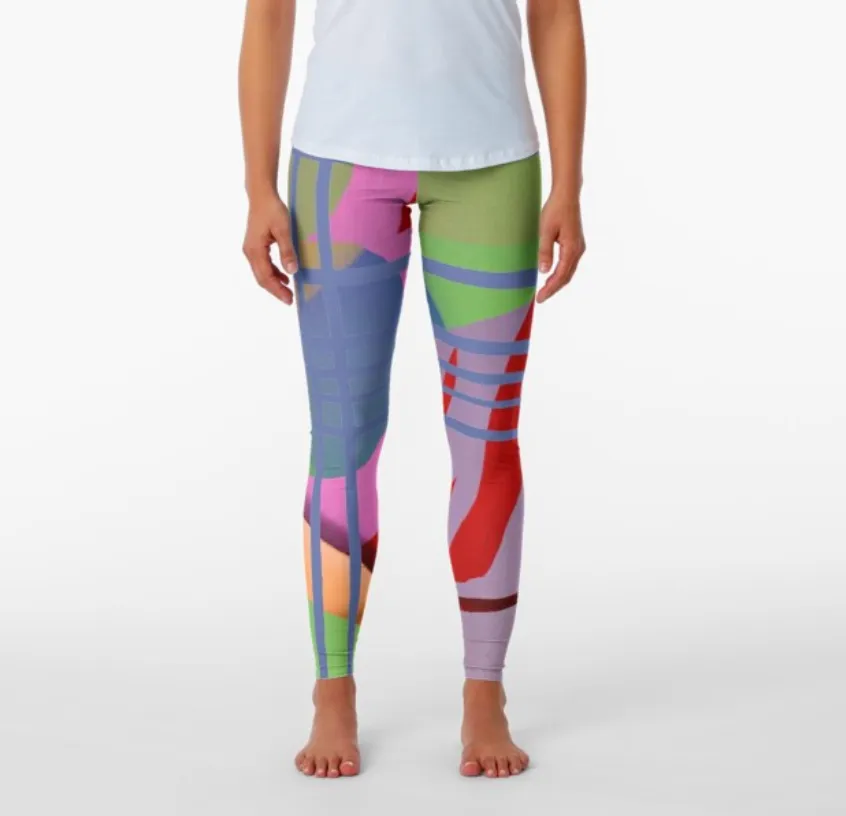 Designer Leggings - Darballoon Lines