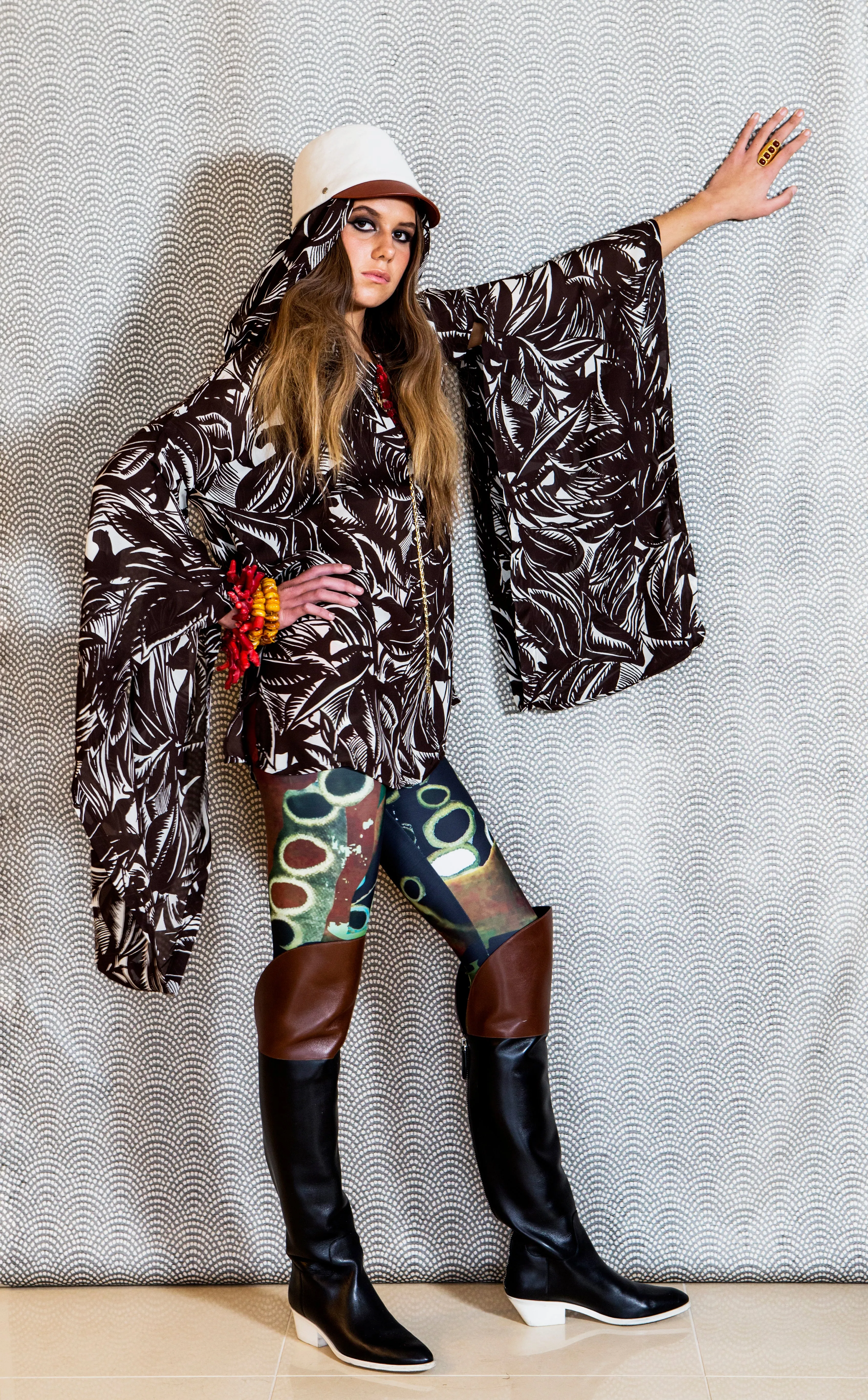 Designer Leggings - Peat Moss