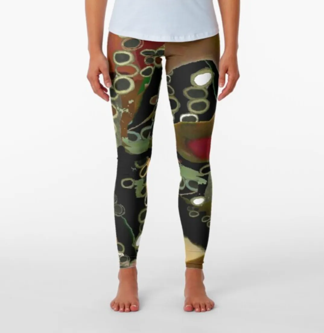 Designer Leggings - Peat Moss