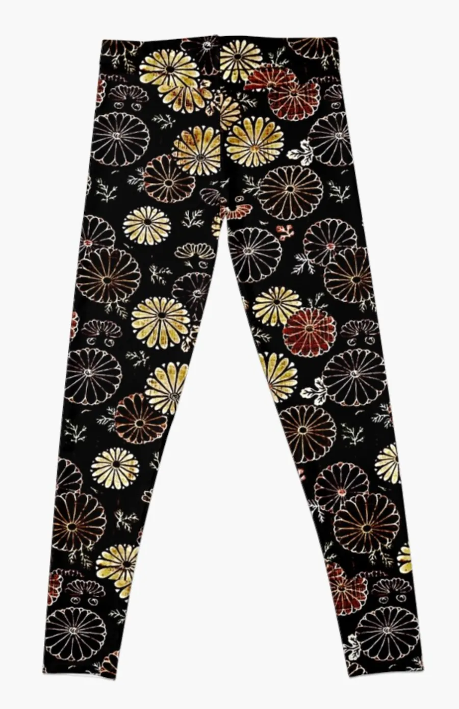 Designer Leggings - Shaded Garden