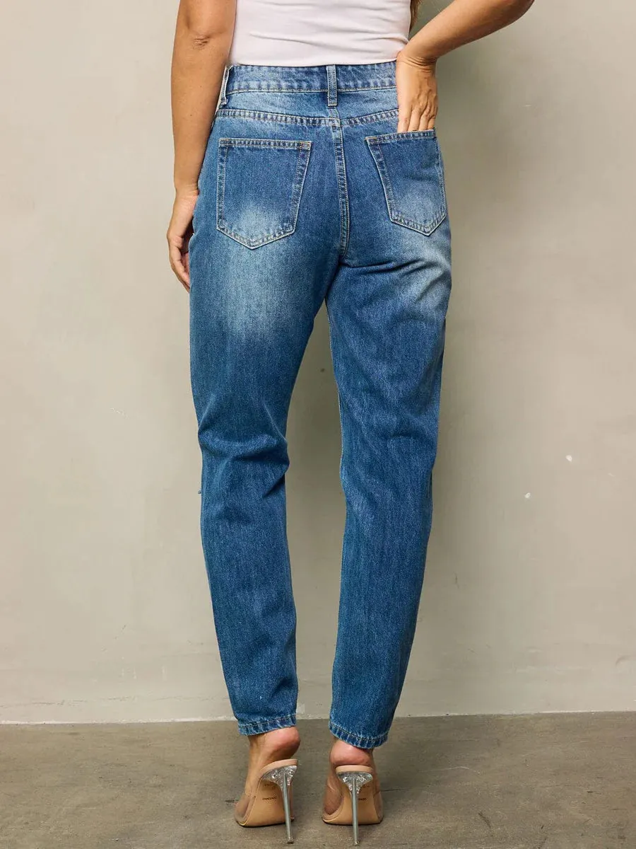 Distressed Jeans