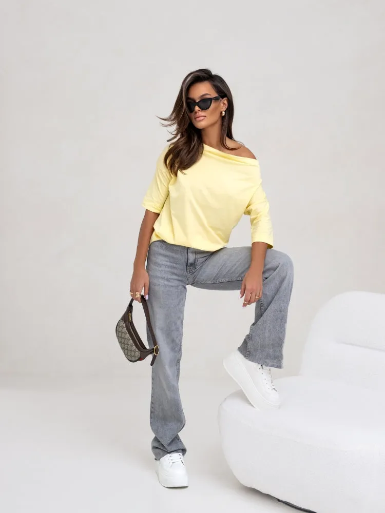 Drop shoulder Top