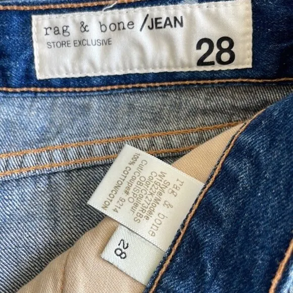 EC Rag &amp; Bone Store Exclusive Denim Shorts - Size 28