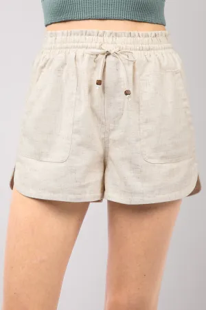 Eco Cotton-Linen Shorts – Cool Comfort, Everyday Style