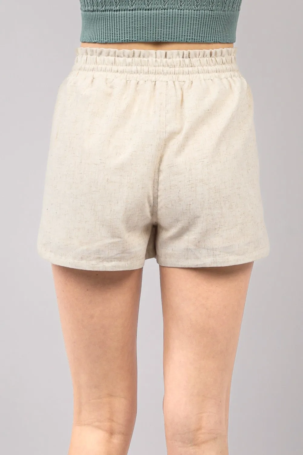 Eco Cotton-Linen Shorts – Cool Comfort, Everyday Style