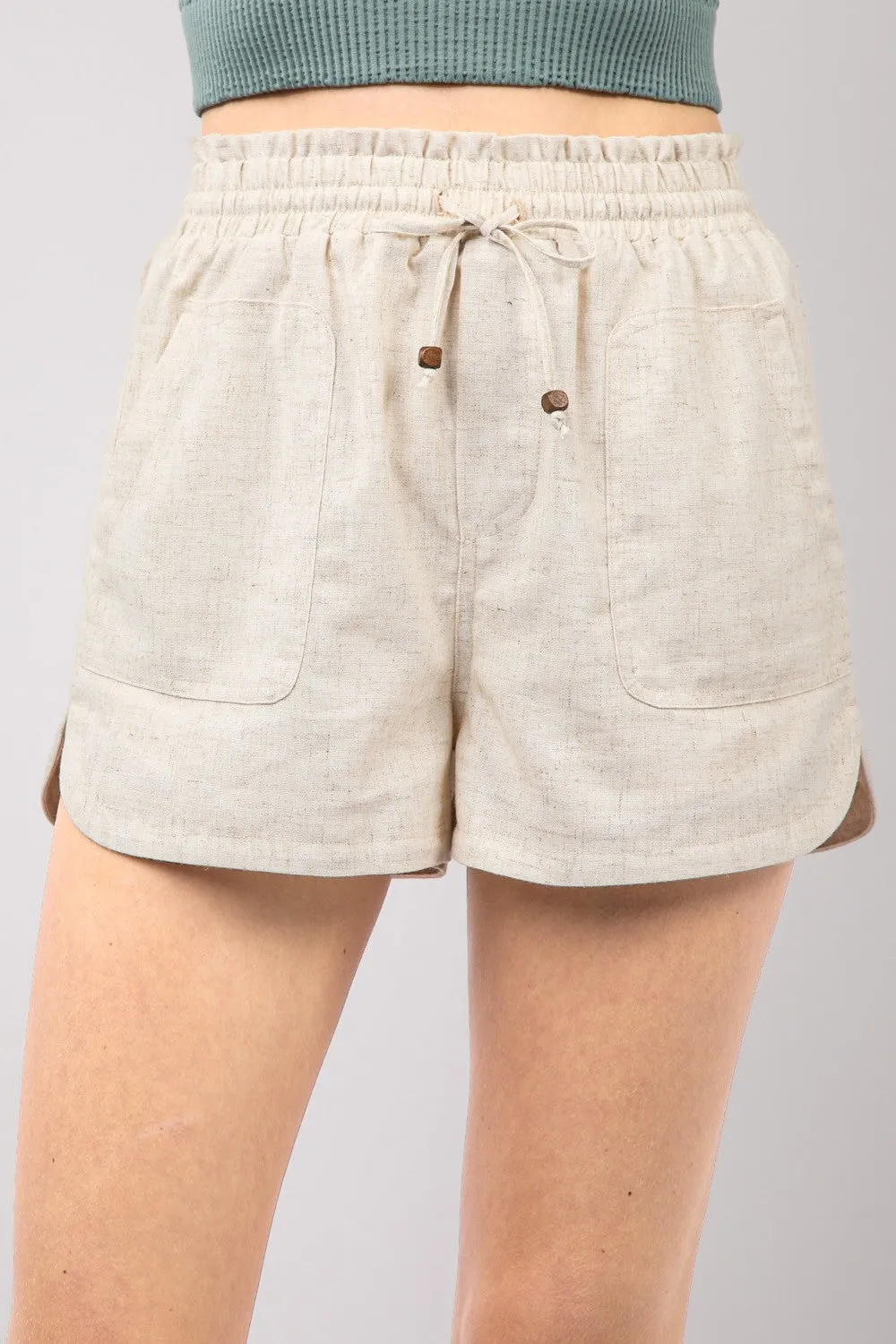 Eco Cotton-Linen Shorts – Cool Comfort, Everyday Style