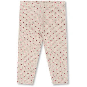 Elois-Leggings – Viel Liebe, Rot