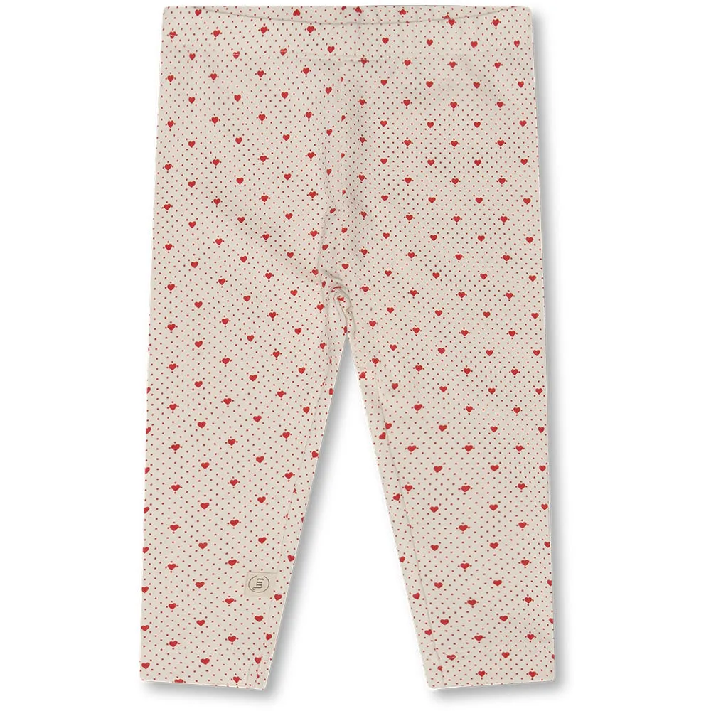 Elois-Leggings – Viel Liebe, Rot