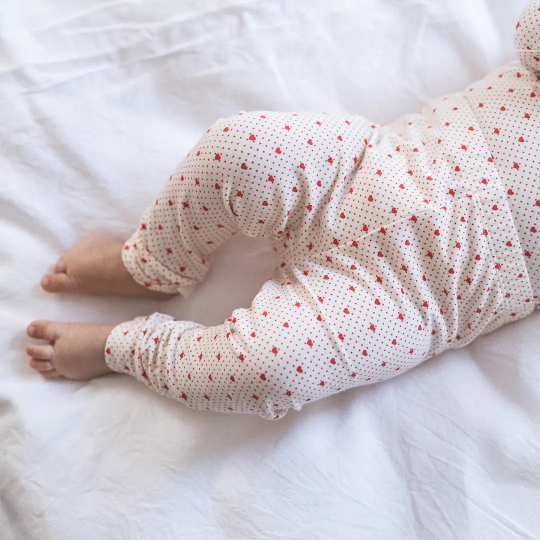 Elois-Leggings – Viel Liebe, Rot
