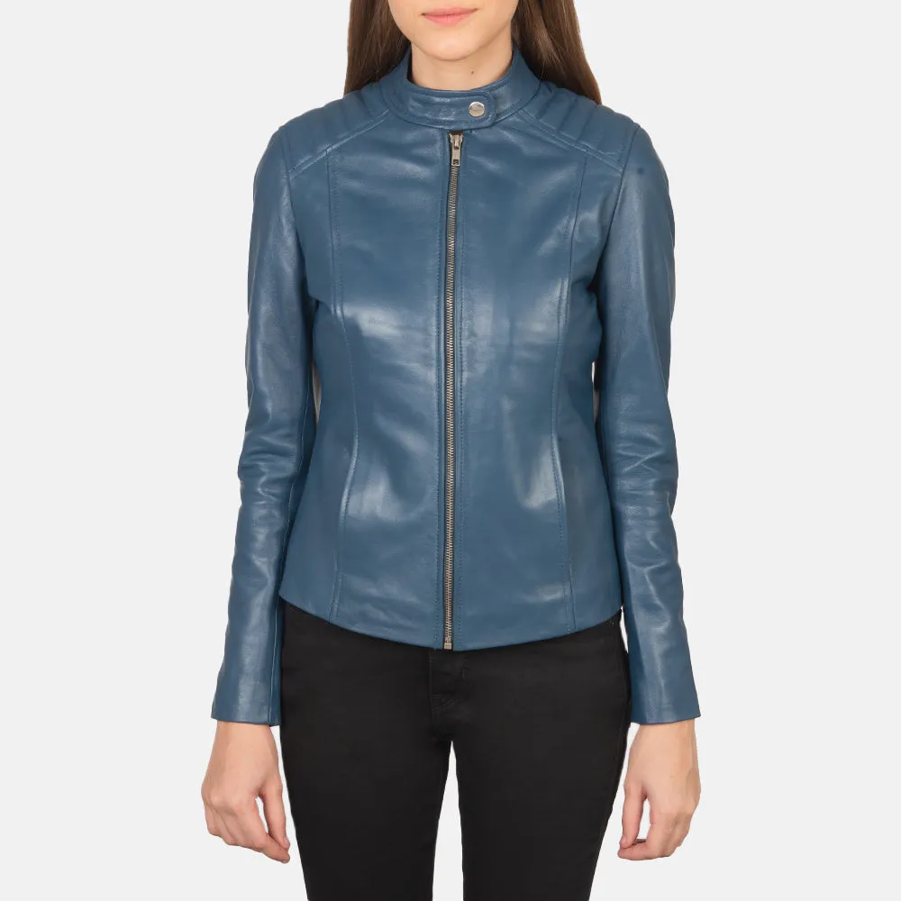 Elsie Leather Biker Jacket