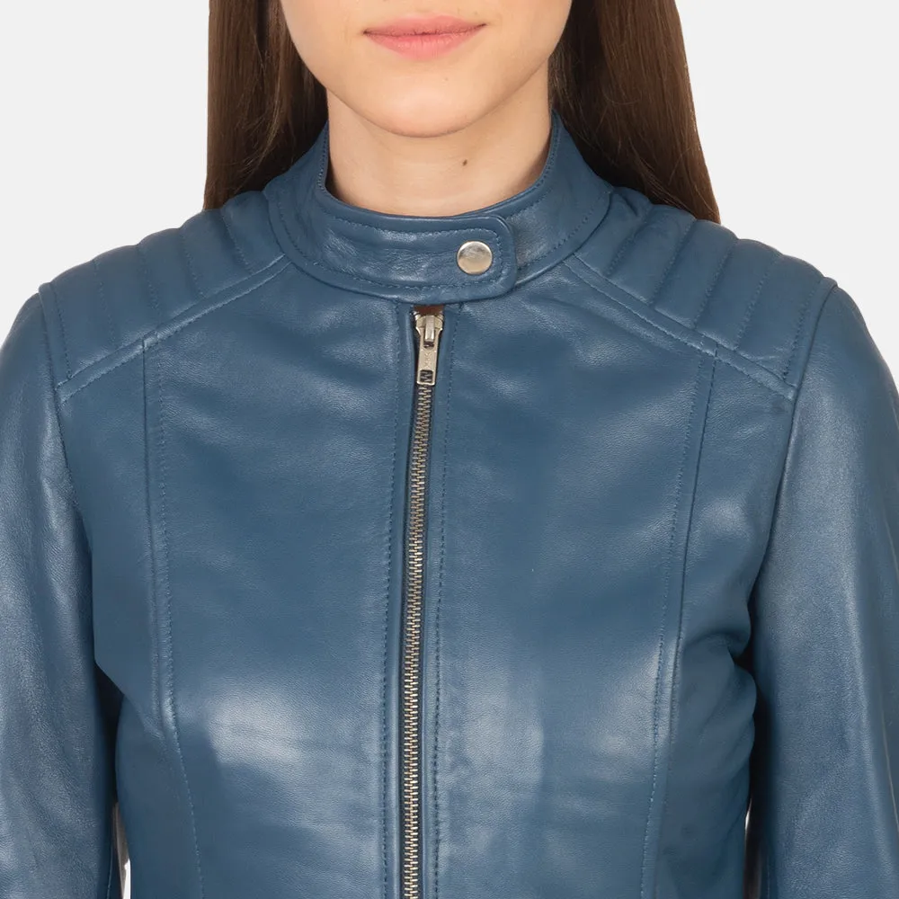 Elsie Leather Biker Jacket