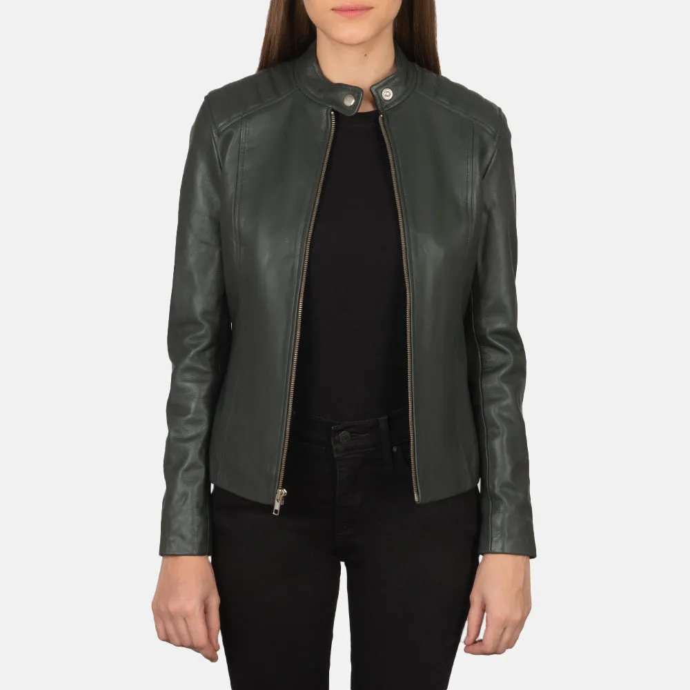 Elsie Leather Biker Jacket