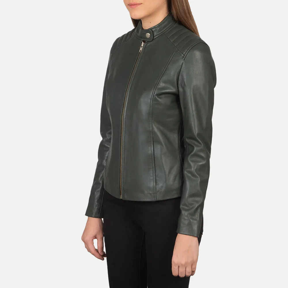 Elsie Leather Biker Jacket