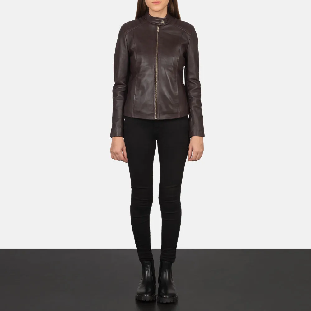 Elsie Leather Biker Jacket