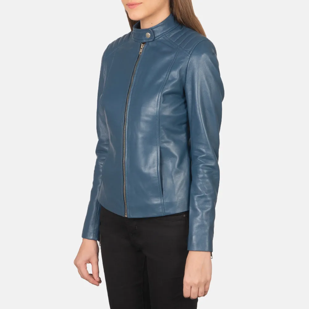 Elsie Leather Biker Jacket
