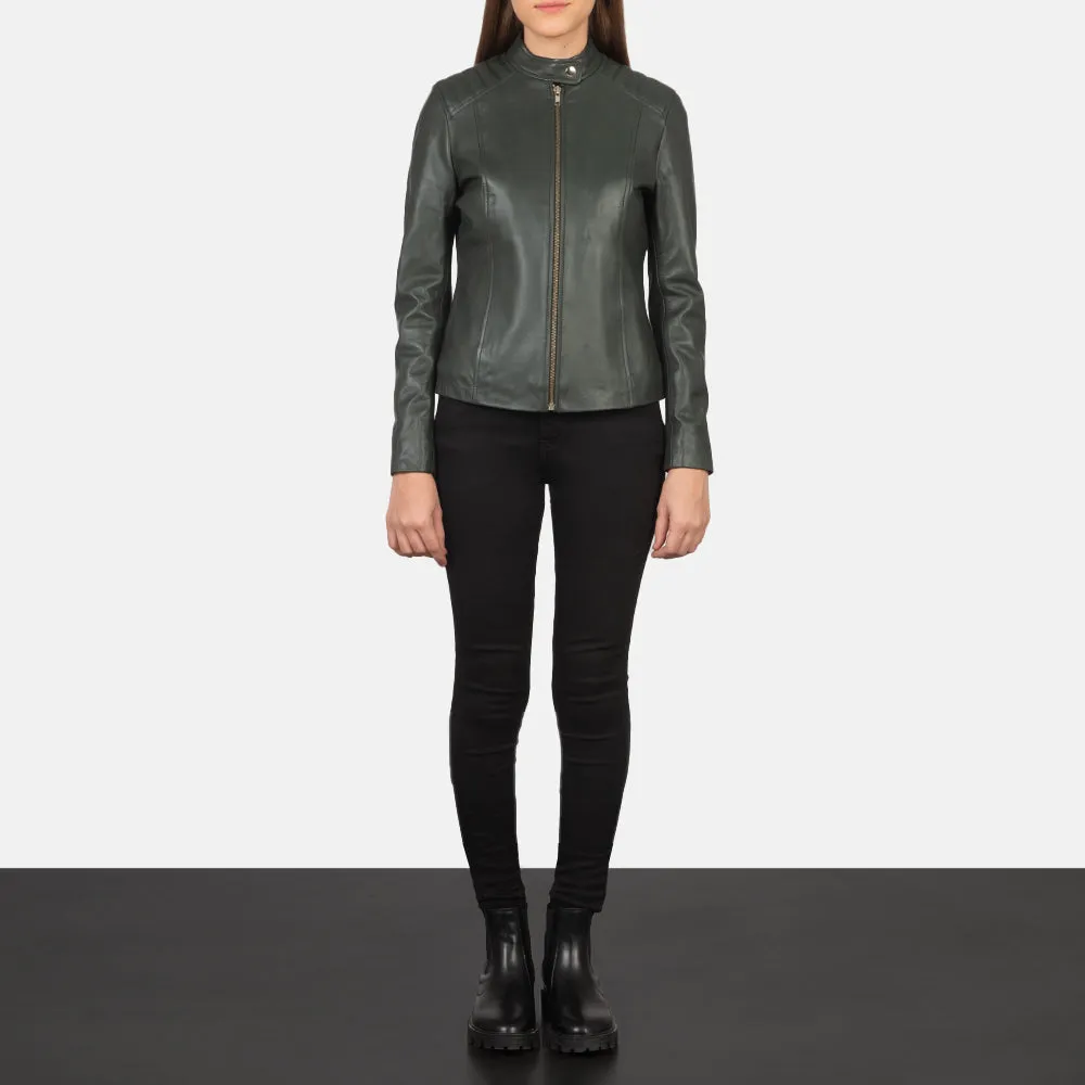 Elsie Leather Biker Jacket