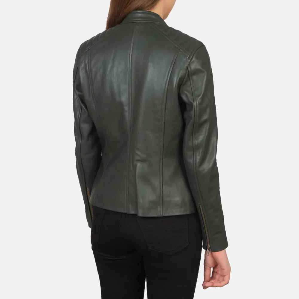Elsie Leather Biker Jacket
