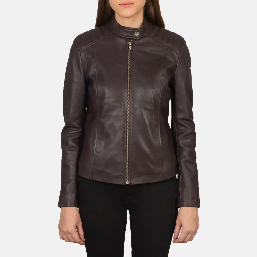 Elsie Leather Biker Jacket