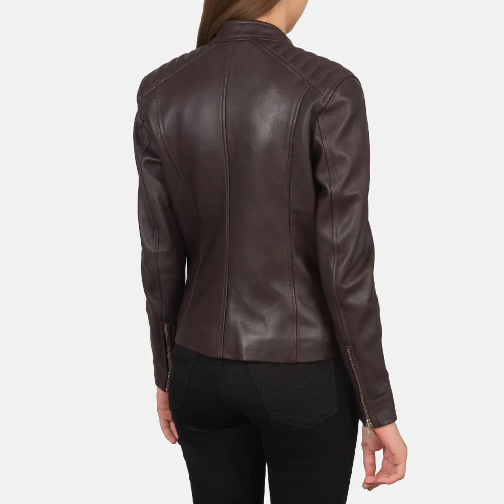 Elsie Leather Biker Jacket