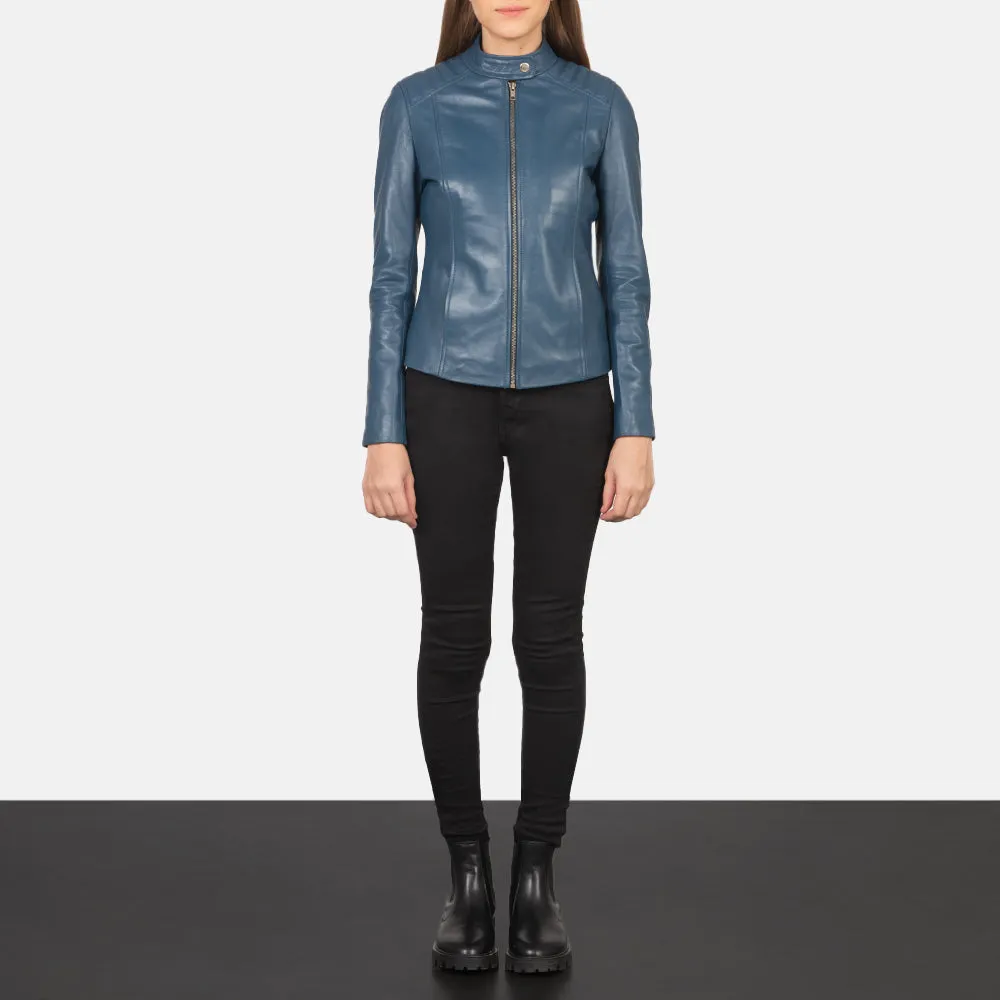 Elsie Leather Biker Jacket