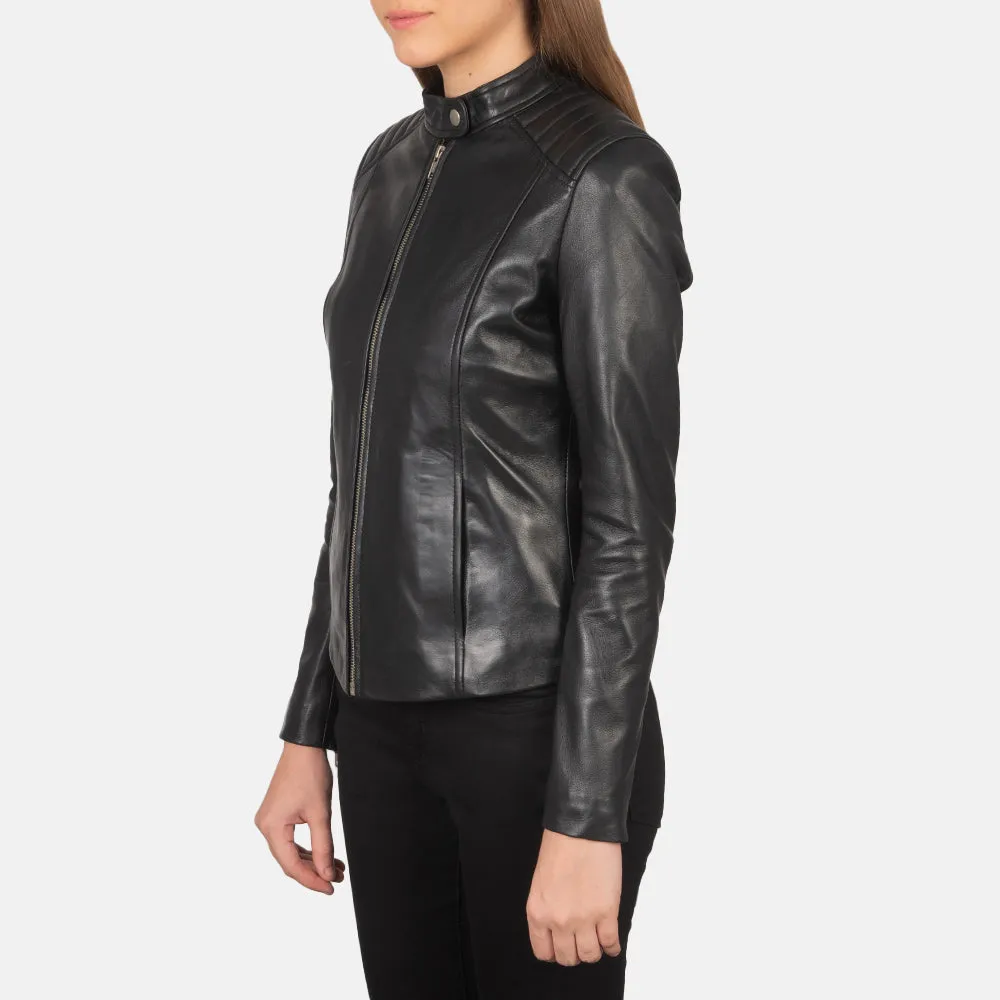 Elsie Leather Biker Jacket