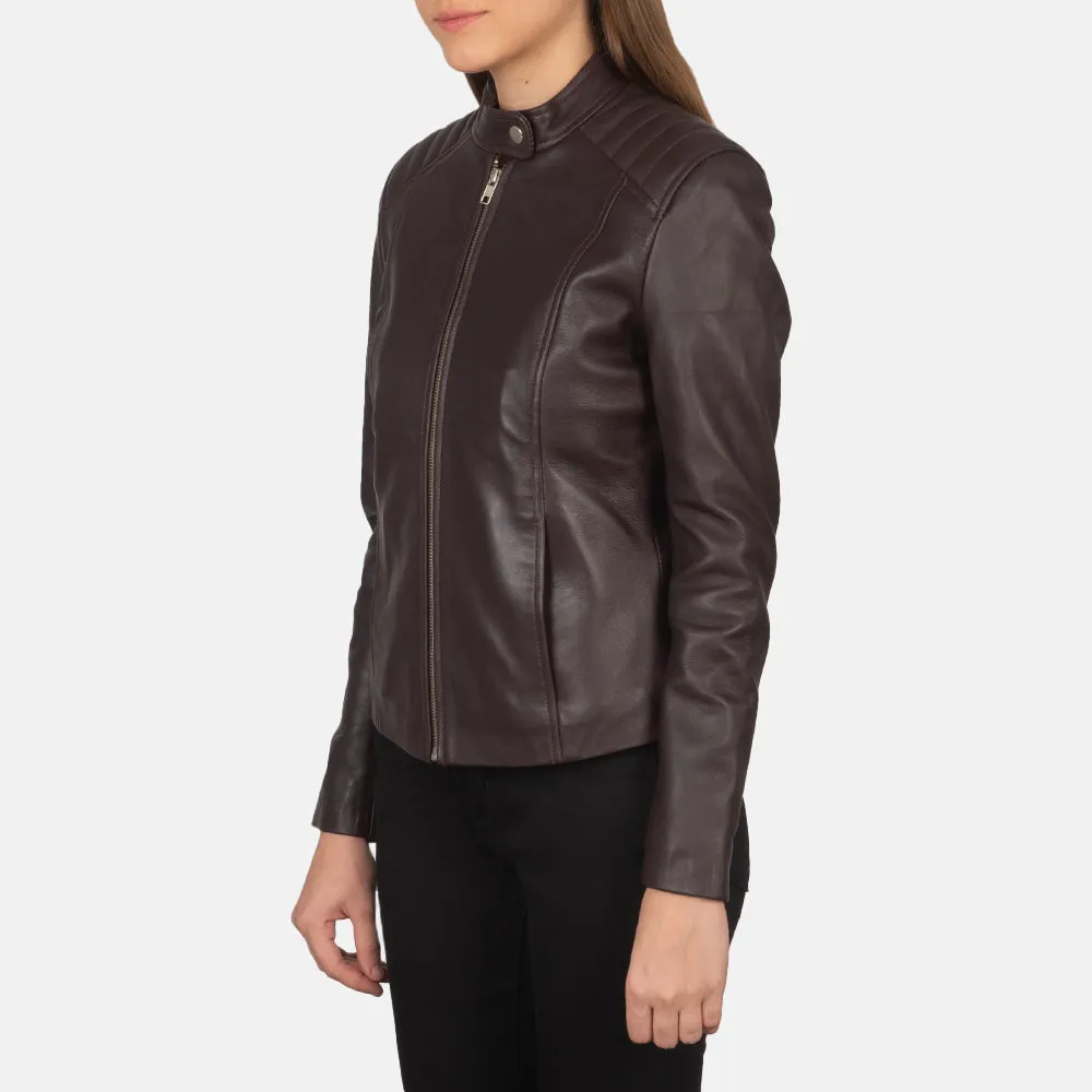 Elsie Leather Biker Jacket